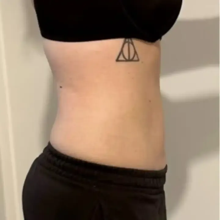 After stomach and flanks, side